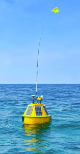 0.8米海气界面浮标 工作与海面上